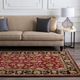 Surya Crowne Burgundy 2'x3' Throw Rug-3