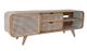 A & B Home Tectona Light Brown TV Console-0