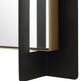 Uttermost® Cunene Gold/Matte Black Accent Mirror-3