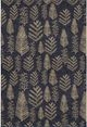 Dalyn™ Rug Company Merry & Bright MY21 Black/Gold 5'x8' Area Rug-0