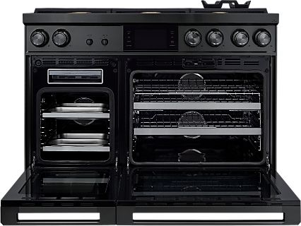 Dacor® 48" Graphite Stainless Pro Style Dual Fuel Range-1