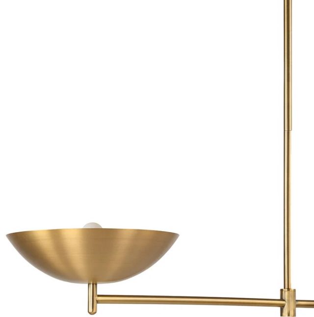 Renwil® Waxlow Dark Antique Brushed Brass Pendant Light-4