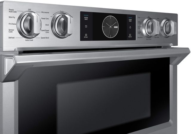 Samsung 30" Stainless Steel Oven/Microwave Combo Electric Wall Oven -2