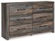 Signature Design by Ashley® Drystan 6-Piece Multi King/California King Bedroom Set-4