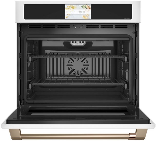Café™ 30" Matte White Single Electric Wall Oven-1