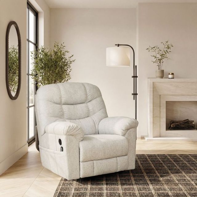 Signature Design by Ashley® Wonderdusk Feathered Power Recliner-2