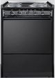 Summit® 24" Black Slide-In Electric Range-0