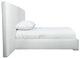 Bernhardt Solaria Weathered Bone/White King Upholstered Panel Bed-3
