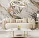 Michael Amini® Sassani Crepe/Gold Sofa-1