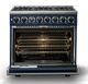 Viking® 7 Series 36" Slate Blue Pro Style Dual Fuel Range-1