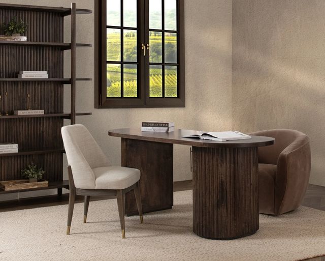 Classic Home Redford Kona Brown Desk-1