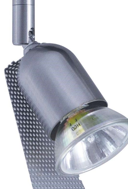 Cal® Lighting & Accessories Brushed Steel Track Lighting-1