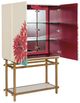 Hooker® Furniture Melange Patrisha Gold/Neutral Bar Cabinet-3