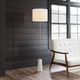 Zuo® Modern Titan Brass/White Floor Lamp-4