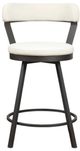 Homelegance® Appert White Swivel Counter Height Chair-2