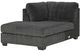 Signature Design by Ashley® Biddeford 2-Piece Shadow Left-Arm Facing Sectional and Chaise-1