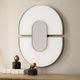 Uttermost® Encase Antique Gold/White Mirror-1