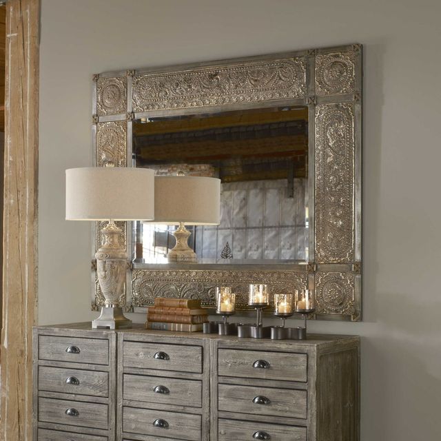 Uttermost® by Carolyn Kinder Harvest Serenity Champagne Gold Mirror-1