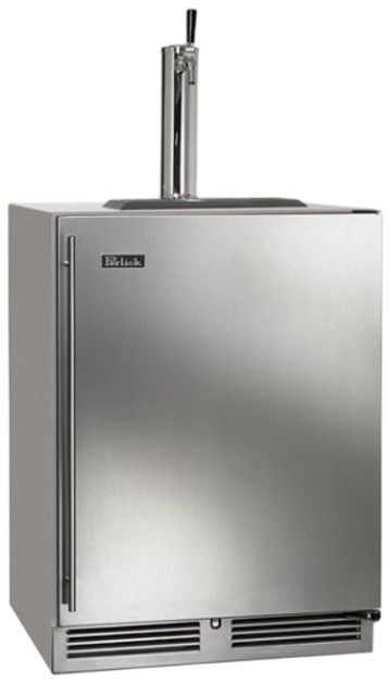 Perlick® C-Series Stainless Steel 24" Built-in Outdoor Beer Dispenser-0
