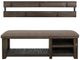International Furniture Direct Dutton Brown Hall Tree-3