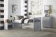 Homelegance® Orion Gray Twin Over Twin Trundle Bed-1