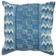 A & B Home Blue/White 20" Throw Pillow-0