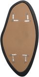 Renwil® Trani Matte Black Accent Mirror-3