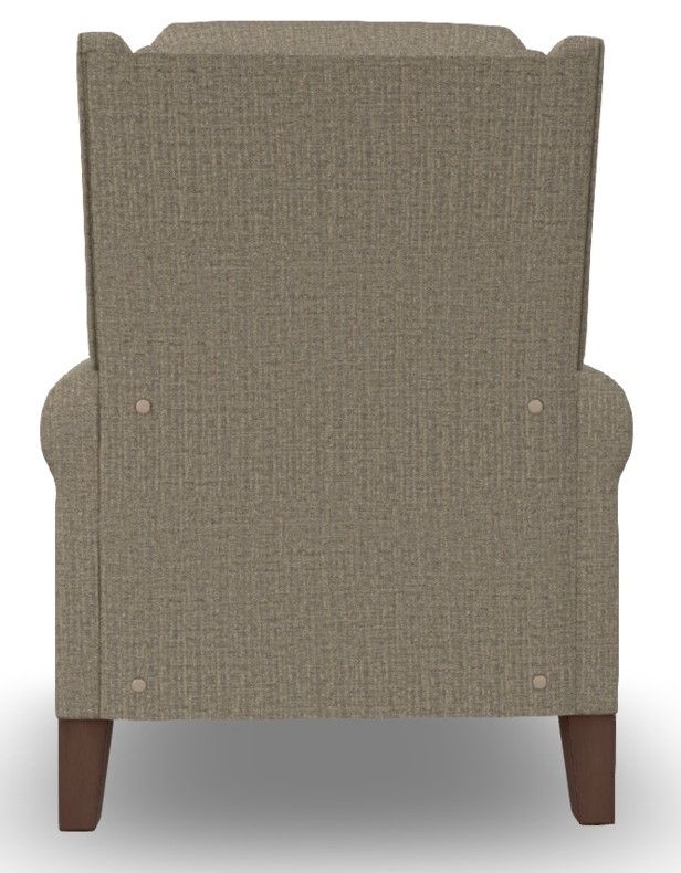 Best® Home Furnishings Customizable Joanna Power High Leg Recliner with Dark Walnut Legs-3