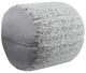 Homelegance® Easley Black/White Cylindrical Pouf-2