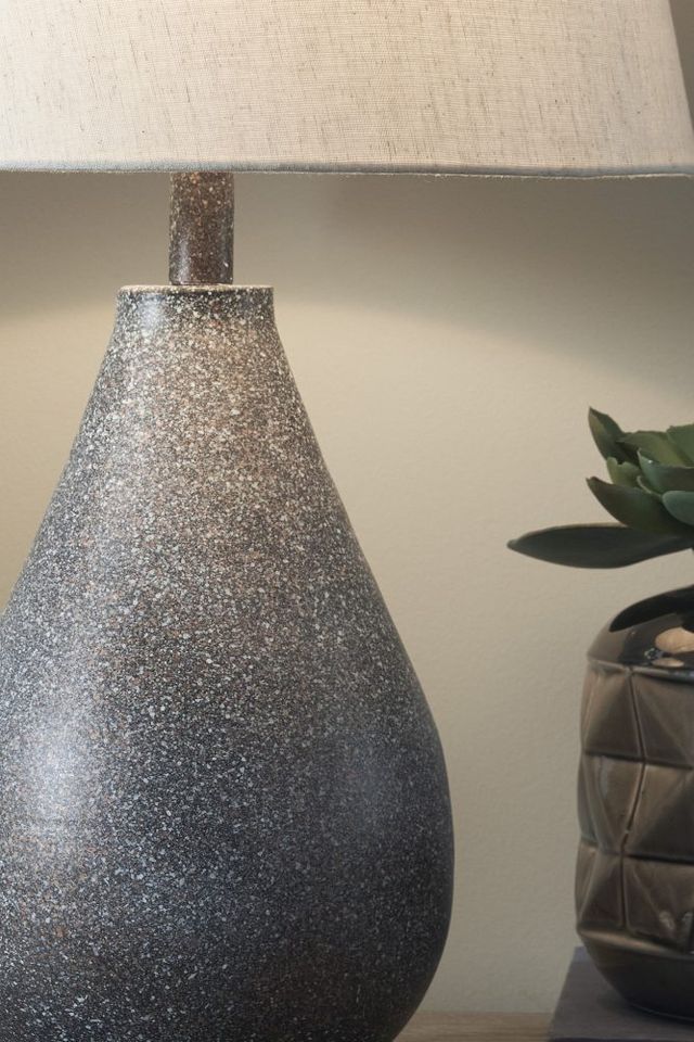 Signature Design by Ashley® Bateman 2-Piece Patina Metal Table Lamp Set-4