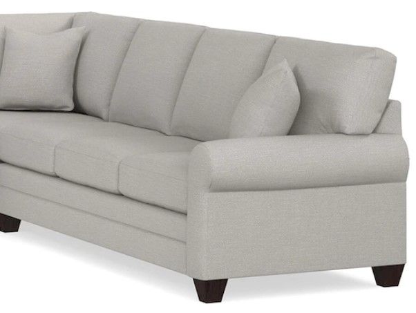 Bassett® Furniture Carolina 2-Piece Sock Arm Large L-Shaped Sectional Set-2