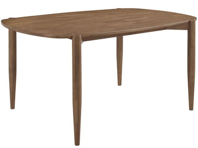 Coaster® Dortch 5-Piece Walnut Oval Dining Set -1