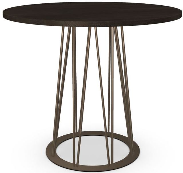Amisco Customizable Calypso Solid Birch Counter Height Table with 42" Tabletop-0