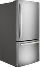 GE® 33" 24.8 Cu. Ft. Fingerprint Resistant Stainless Steel Bottom Freezer Refrigerator-2