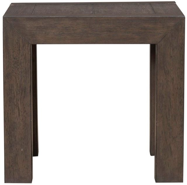 Liberty Furniture Cascade Falls Satin Espresso Square End Table-3