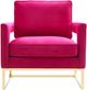 TOV Furniture Avery Pink Chair-1