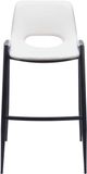Zuo Modern Desi White Barstool Chair-2