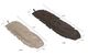 A & B Home Afton 2-Piece Black/Silver Decorative Aluminum Leaf Tray Set-3