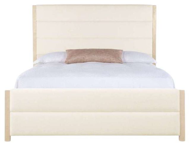 Hooker® Furniture Westwood Polished Limestone/Trendy Snow California King Panel Bed-1