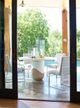 Century® Danny Brown/White Concrete Outdoor Dining Table-2