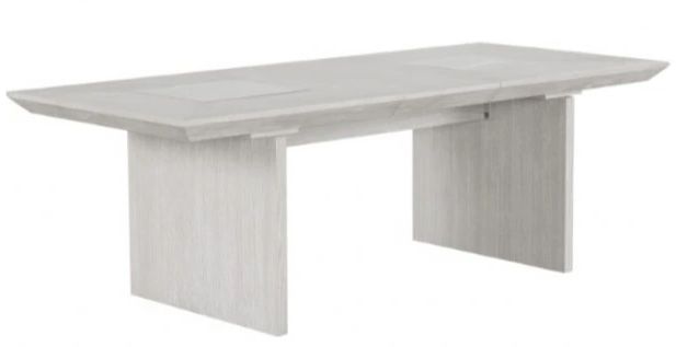 Furniture of America® Argenthart Light Gray Dining Table-0