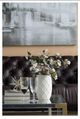 A & B Home Cream/Green Faux Apple Blossom Stem-2