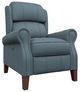 Best® Home Furnishings Customizable Joanna Leather Power High Leg Recliner with Dark Walnut Legs-0