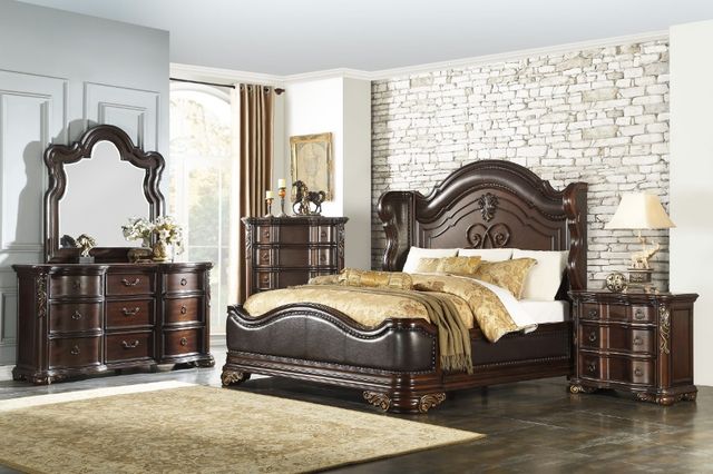Homelegance® Royal Highlands California King Panel Bed-1