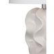 Bassett Mirror Crete White Table Lamp-1