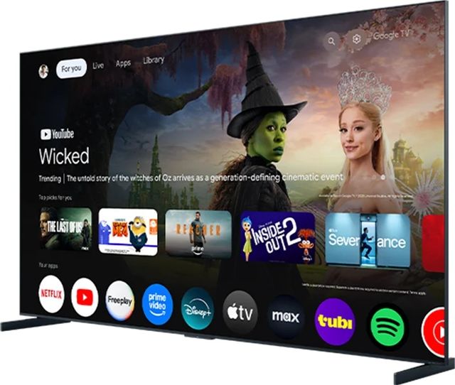 TCL 115" RM9L Series Black 4K UHD HDR RGB-Mini LED Smart TV with Google TV-4