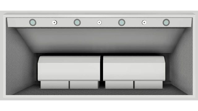 Vent-A-Hood® 60" Stainless Steel Wall Hood-3