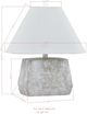 Forty West Kingston Gray Table Lamp-1