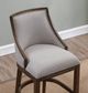 American Woodcrafters Keller Drift Brown/Gray 26" Barstool-2