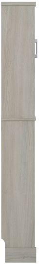 Linon Barkley Sandstone Tall Wall Cabinet-3